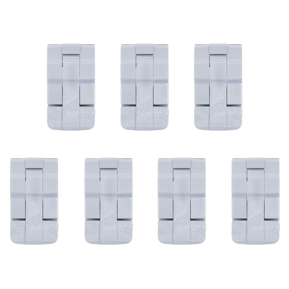 Pelican 1660 Replacement Latch Set by ColorCase - Silver - Double Throw Latches