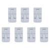 Pelican 1660 Replacement Latch Set by ColorCase - Silver - Double Throw Latches view 1