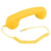 Retro Telephone Receiver, Wired Cell Phone, OneClick Operation, Plug and Play, 3.5mm, Radiationproof for Computers (Yellow) view 4