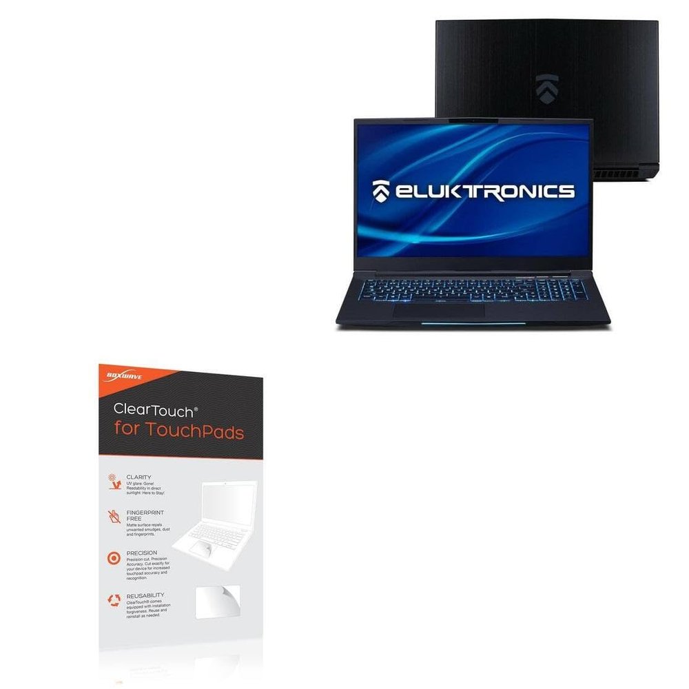 BoxWave Touchpad Protector Compatible with Eluktronics MECH 17 G1 - ClearTouch for Touchpad (2-Pack), Pad Protector Shield Cover Film Skin