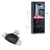 BoxWave Smart Gadget Compatible with Gracioso A9 (2.4 in) - AllReader SD Card Reader, microSD Card Reader SD Compact USB - Jet Black view 1