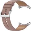 Bracelets Compatible with Google Pixel Watch 2, Leather Strap, High-Quality Vintage Leather Replacement Strap, Leather Strap for Men and Women, Elegant Replacement Leather Strap (Pink), Leather, Leather view 1
