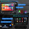 Car Stereo Android 12 for Chevrolet Chevy Silverado GMC Sierra Buick Enclave Yukon, 8" IPS Touch Screen Car Radio Build-in GPS Wireless CarPlay/Wired Android Auto, 2G+32G, Backup Camera/DSP/SWC view 2