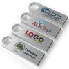 ABLAZE Custom Flash Drive 32GB 10 Pack, Personalized USB with Your Logo Metal Thumb Drives USB 2.0 Memory Stick Pendrive (Sliver) view 1