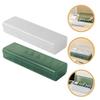 ABOOFAN 2pcs Cable Storage Management Box Cord Organizer Container for Desk Charger Holder for Cables Phone Chargers Power Cords and Office Supplies Transparent Design view 3