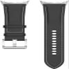 Bracelets Compatible with Google Pixel Watch 2 Leather Strap High-Quality Vintage Leather Replacement Strap Leather Strap Watch Strap for Men Women Elegant Replacement Leather Strap (Black), Leather, Leather view 3