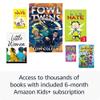 Amazon Kindle Kids 16GB (newest model) - If it breaks, we will replace it, includes ad-free books and cover, with glare-free display, faster page turns - Space Whale view 2