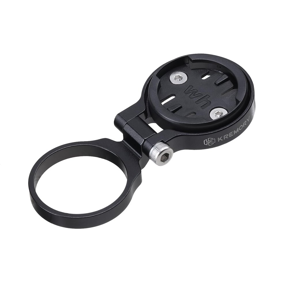KREMORV Bike Stem Mount Adjustable Bicycle Computer Mount for Wahoo Elemnt Bolt and Mini, Black