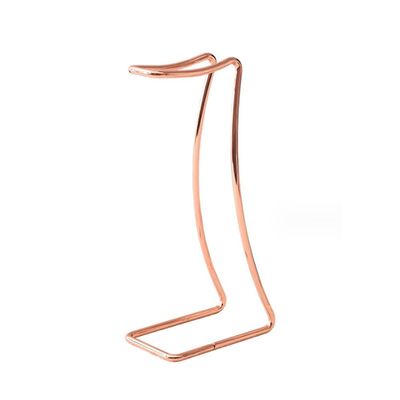 ARFUKA Headphone Stand Desktop Headset Holder Earphone Stand Metal Desk Gaming Headset Holder for All Headphones Size Rose Gold