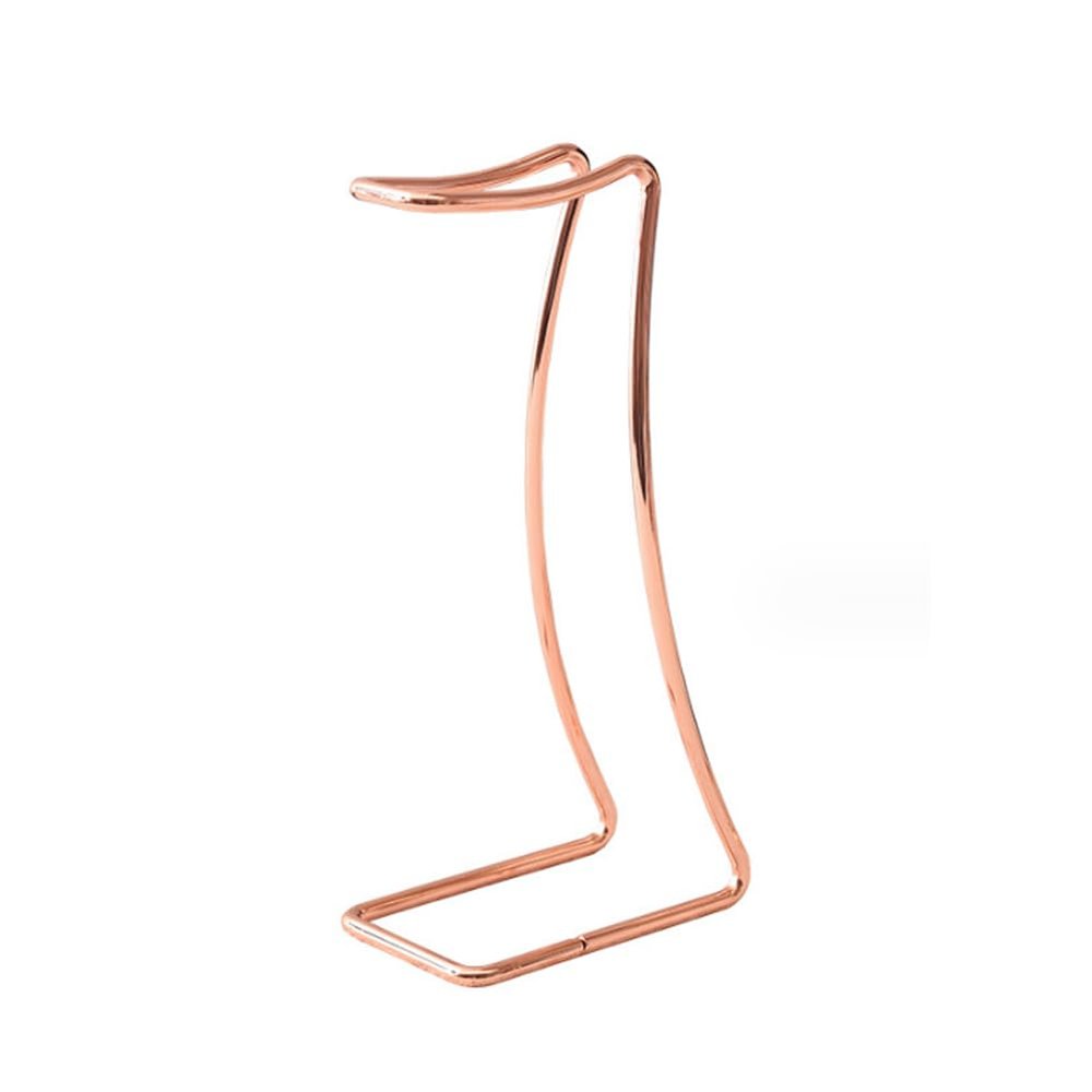 ARFUKA Headphone Stand Desktop Headset Holder Earphone Stand Metal Desk Gaming Headset Holder for All Headphones Size Rose Gold