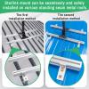 Adjustable Starlink Mount for Standing Seam Metal Roof with Starlink Pipe Adapter, Starlink Mounting Kit, Starlink Roof Mount for Starlink Gen 2, Starlink Pole Mount view 2