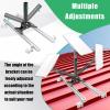 Adjustable Starlink Mount for Standing Seam Metal Roof with Starlink Pipe Adapter, Starlink Mounting Kit, Starlink Roof Mount for Starlink Gen 2, Starlink Pole Mount view 4