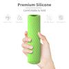 6.4 Inch Silicone Cover Compatible with Fire TV Stick 4K Max 2nd gen 2023 Remote Control Case, Toshiba/Insignia Smart TV Remote Silicone Case Cover Anti-Slip Sleeve with Lanyard (Luminousgreen) view 4