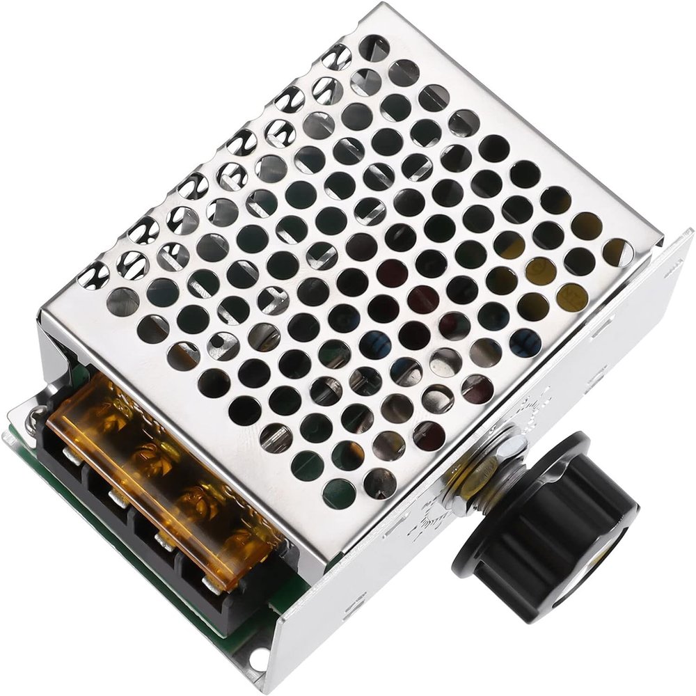 4000W 220V AC SCR Motor Speed Controller Large Power Module Voltage Controller Dimmer Set Speed Control