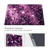 BFDHGQZC Case for Samsung Galaxy Tab A7 Lite 8.7 Inch 2021 Model (SM-T220/T225/T227), with Pen Holder,PU Leather Shockproof Stand Protive Cover for Samsung Tab A7 Lite,Purple Leopard Print Glitter view 3