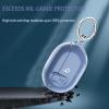Beats Studio Buds/Buds Plus Case Cover Clear 2021/2023 Men Lock Clip with Clean Kit, GARTOO Protective Case and Cleaning Pen Compatible with Beat Studio Bud + for Women Girls Kids, Clear Blue view 3