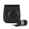 Andoer Instant Camera Storage Case PU Leather Magnetic Buckle with Shoulder Strap Compatible with Fujifilm Instax Mini 12/11/9/8, Black, Compact view 2