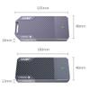 JMT USB 4.0 SSD Enclosure 40Gbps M.2 NVMe 2280 to USB-c Solid State Drive Case Compatible with Thunderbolt4/3 USB 3.2/3.1/3 (TB-2464) view 3
