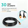Yoursme Replacement for Garmin 010-11617-42 Transducer Extension Cable 30ft 12-Pin  Heavy-Duty Marine-Grade Sonar Extension, Plug-and-Play Shielded Cable  Corrosion-Resistant Waterproof Connectors view 2