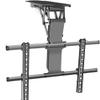 LXXW Electric TV Ceiling Mount Tilt and Swivel TV Mount for 32-70 inch Screens, Folding Motorized Sloping Roof Mount for Most TVs view 1