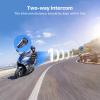SUOOKC Motorcycle Bluetooth Headset 2 Riders Intercom Headphone Motorcycle Helmet Speakers with Noise Cancellation&Music Sharing for Motorcycling Riding Skiing Climbing view 3