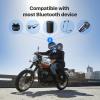 SUOOKC Motorcycle Bluetooth Headset 2 Riders Intercom Headphone Motorcycle Helmet Speakers with Noise Cancellation&Music Sharing for Motorcycling Riding Skiing Climbing view 4