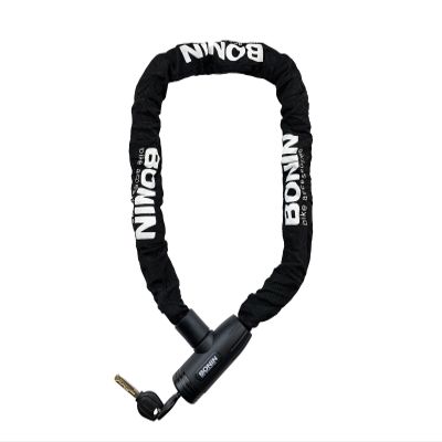 Chain Padlock 8 X 1000 MM RIV. TESS. Black