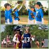 Cozypower 12 Pairs Baseball Sleeves for Youth Boys Sports Arm Softball Compression Kids Arm Sleeves for Sun Protection(YM,White) view 3