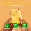 UNEEDE Cute Capybara Night Light, Novelty Animal Silicone Nursery Night Light Rechargeable Table Bedside Lamp with Touch Sensor for Bedroom Living Room Squishy Capybara Stuff Boys Girls Gifts view 2