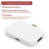 Gavigain 3.0 and USB 2.0 Hub,Type C to USB 2.0 Hub,3 in 1 Type C Hub Multifunctional Type C to HD Multimedia Interface USB3.0 PD Hub Docking Station (White) view 4