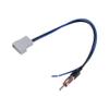A ABSOPRO Stereo CD Player Radio Wiring Harness W/Antenna Adapter 2 Pin Wire Harness for Infinit 2010-2014 view 1