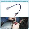 A ABSOPRO Stereo CD Player Radio Wiring Harness W/Antenna Adapter 2 Pin Wire Harness for Infinit 2010-2014 view 2