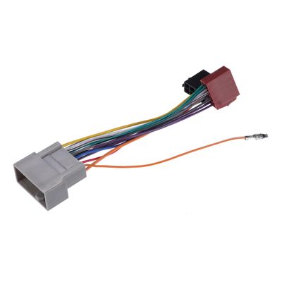 A ABSOPRO Stereo CD Player Wiring Harness 14 Pin Wire Harness for Honda 2008-up Plastic Metal Assorted Color