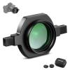 NEEWER 43mm HD Macro Additional Lens with 37-52mm Snap On Lens Mount Adapter for Telephoto Lenses, Compatible with Canon Nikon Sony Cameras, 49mm Front Thread, Dual Quick Lock Buttons, LS-40 view 1