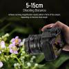 NEEWER 43mm HD Macro Additional Lens with 37-52mm Snap On Lens Mount Adapter for Telephoto Lenses, Compatible with Canon Nikon Sony Cameras, 49mm Front Thread, Dual Quick Lock Buttons, LS-40 view 2