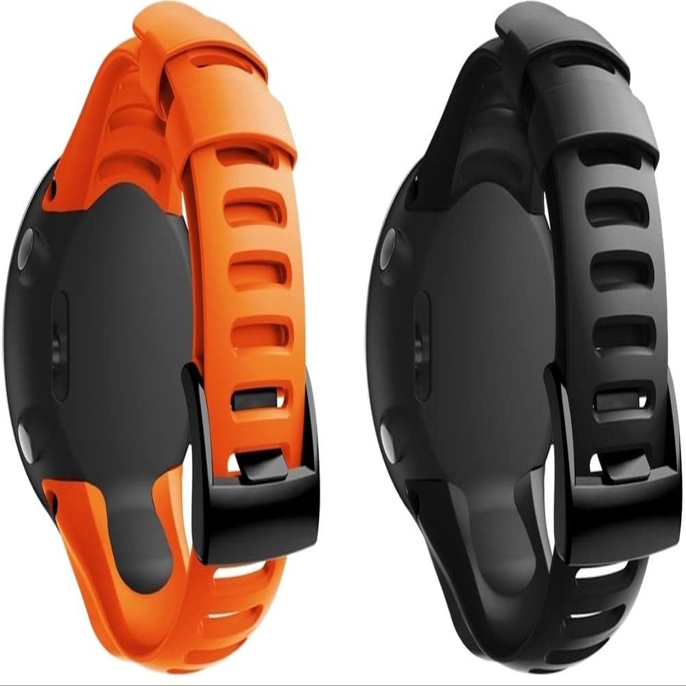 Chainfo compatible with Suunto Ambit 1 / Ambit 2 / Ambit 3 Peak Watch Band, Soft Silicone, Comfortable and Durable, Easy to Install and Adjust NO231123 (H [Pack of 2])