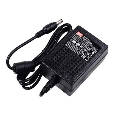 Mean Well GSM Series 18W 18V 1A Power Supply Adapter, GSM18B18-P1J 2 Pin Ac Input Interface Medical Adapter Switching Power Supply