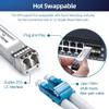 4Pcs 25G SFP28 Multi-Mode SFP+ Fiber Module Network Transceiver, SR MM850nm 100m, Duplex LC for Data Center Switch, Router, Firewall, Server etc., view 4