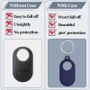 Tyanuzz Smart Tag 2 Case Compatible with Samsung Smarttag2, 4 Pack Silicone Protective Cover for Samsung Galaxy Smart Tag 2 with Keychain, Anti-Lost GPS Tracker Holder for Keys, Pets, Luggage view 4