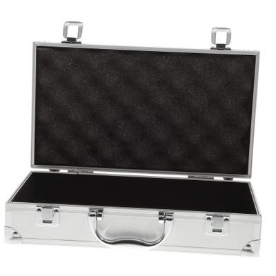 Angoily Aluminum Alloy Multi-purpose Storage Case Capacity Medicine Tools Portable Carrying Case Handle Scratch-resistant Inner Lining Design