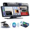 BlackboxMyCar S-Drive 10.26" Android Auto and Apple CarPlay Display with 1080p Front Dashcam, 1080p Backup Camera for Car, Bluetooth, Wireless CarPlay Screen for Car, 64GB microSD Card Included view 1