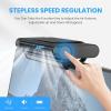 KEULEN Monitor Fan, Clip-On Computer Fan with LED Light, Infinitely Adjustable Speed, Adjustable Air Outlet 45, Adjustable Brightness and Color Temperature, for Office Laptops, Desktop PC view 4
