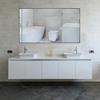 Soulaca 42 inches 4K Smart Bathroom Mirror TV Version Voice Control Alexa Waterproof LED Television IP65 ATSC SPA Hotel Big Size Screen Mirror view 3