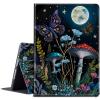 BPQOJB for All-New Fire HD 10 Tablet Case (13th Generation 10.1 inch 2023 Release) with Adjustable Stand & Auto Wake/Sleep Feature Smart Protect Cover Case - Mushroom Butterfly Moon view 1