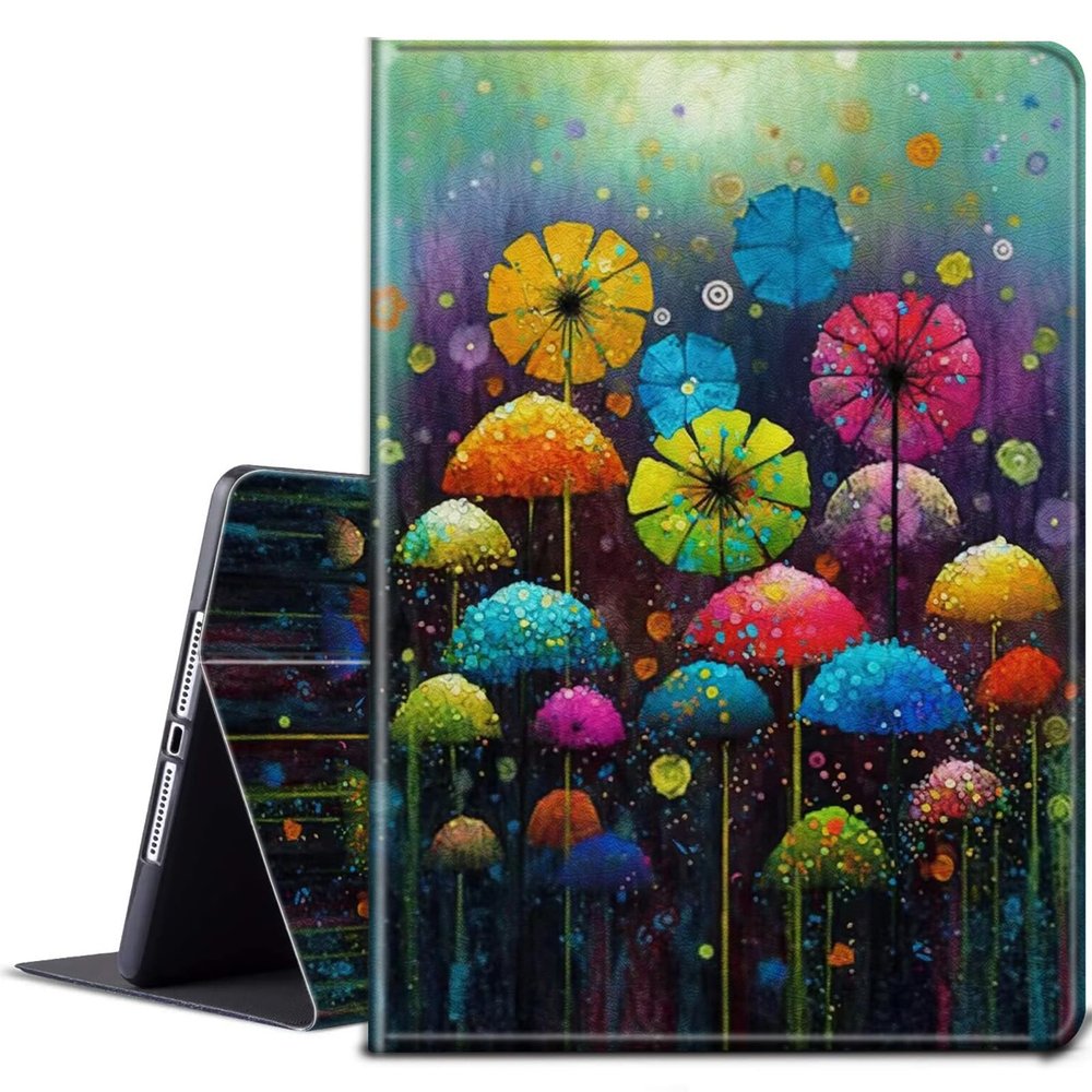 BPQOJB for All-New Fire HD 10 Tablet Case (13th Generation 10.1 inch 2023 Release) with Adjustable Stand & Auto Wake/Sleep Feature Smart Protect Cover Case - Dandelion