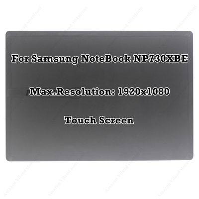13.3" Replacement for Samsung Notebook NP730XBE FHD 19201080 LCD LED Touch Screen Top Display Complete Assembly