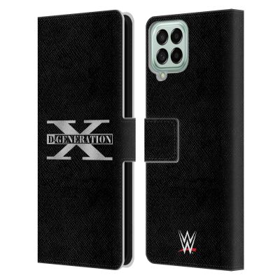 Head Case Designs Officially Licensed WWE D-Generation X Triple H Leather Wallet Case Compatible with Samsung Galaxy M33 (2022)
