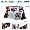 Custom Photo Case for iPad Pro12.9'' 6th/5th/4th/3rd Gen 2022/2021/2020/2018 Personalized Collage Multi Picture Text Folio Tablet Cover Lightweight Shockproof Protective Smart Case Auto Wake Sleep view 3