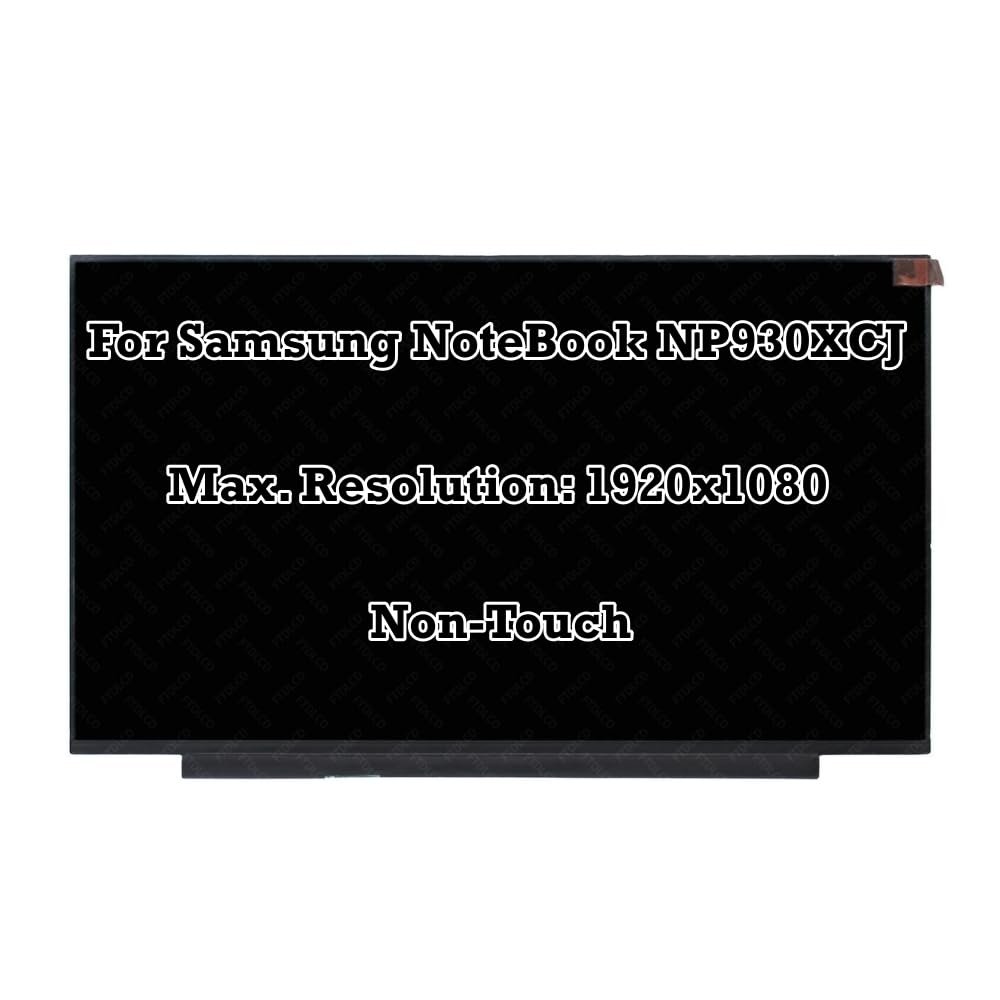 13.3" FHD LCD 1920x1080 Display Non-Touch Screen Panel QLED for Samsung Galaxy Book Ion NP930XCJ-K01