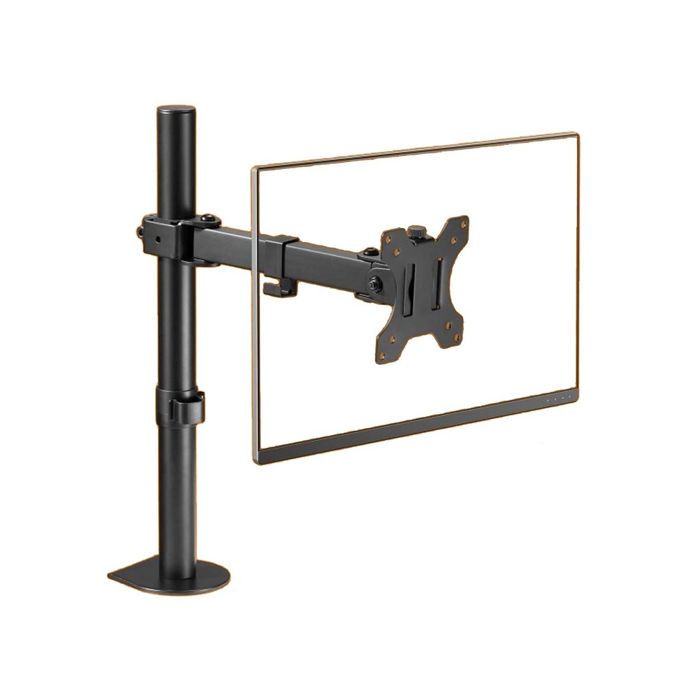 GLigeT Monitor Arm Gas Single Monitor Desk Mount Height Adjustable Monitor Stand Mount Monitor Arm Desk Mount Fits 13 to 32 Inch Screens, VESA 75x75/100x100 Monitor Desk Mount (Size : A)